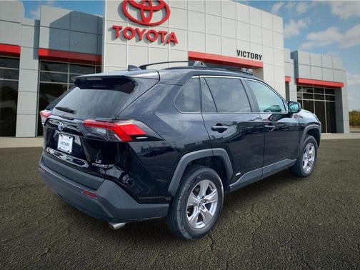Midnight Black Metallic 2022 Toyota RAV4 Hybrid LE