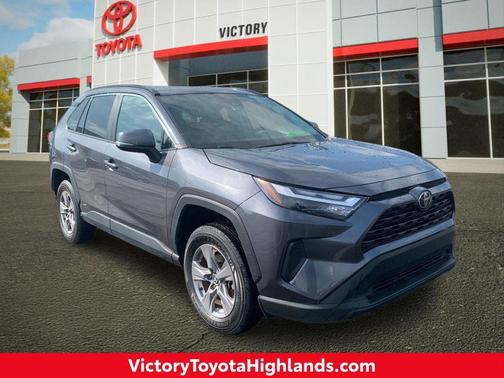 Magnetic Gray Metallic 2025 Toyota RAV4 Hybrid XLE