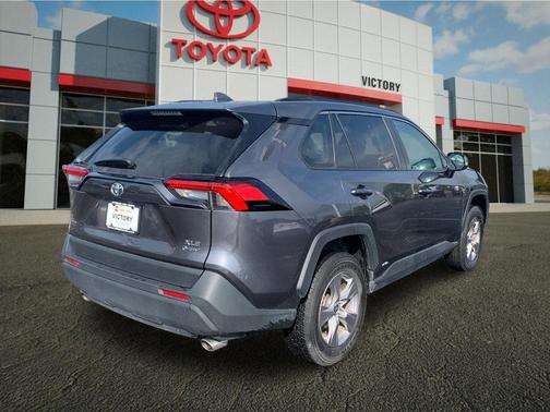 Magnetic Gray Metallic 2025 Toyota RAV4 Hybrid XLE