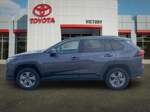 Magnetic Gray Metallic 2025 Toyota RAV4 Hybrid XLE