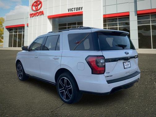 Star White Metallic Tri-Coat 2020 Ford Expedition Limited