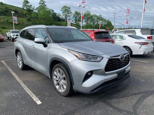 Celestial Silver Metallic 2021 Toyota Highlander Limited