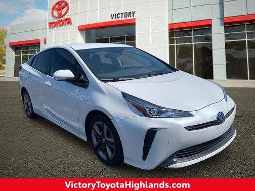 Blizzard Pearl 2019 Toyota Prius Limited