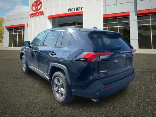 Midnight Black Metallic 2025 Toyota RAV4 Hybrid XLE