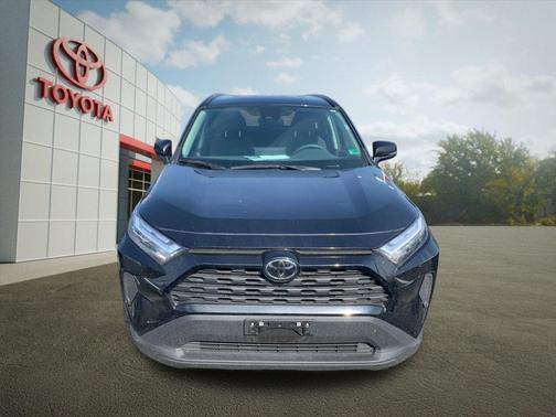 Midnight Black Metallic 2025 Toyota RAV4 Hybrid XLE