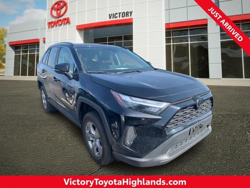 Midnight Black Metallic 2025 Toyota RAV4 Hybrid XLE