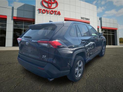 Midnight Black Metallic 2025 Toyota RAV4 Hybrid XLE