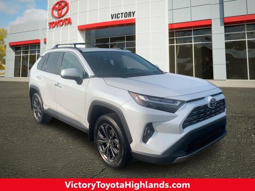 Wind Chill Pearl 2023 Toyota RAV4 Hybrid Limited