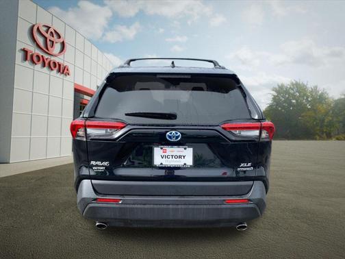 Midnight Black Metallic 2023 Toyota RAV4 Hybrid XLE Premium