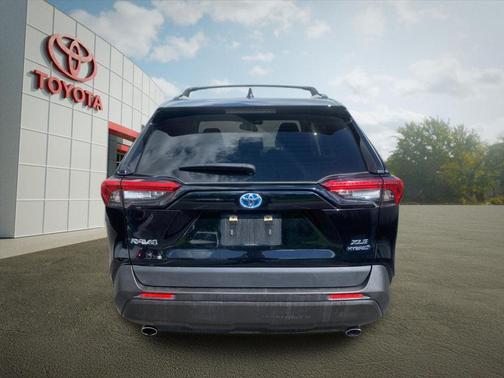 Midnight Black Metallic 2023 Toyota RAV4 Hybrid XLE Premium
