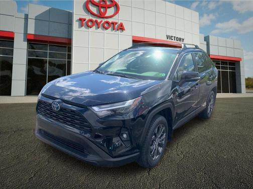 Midnight Black Metallic 2023 Toyota RAV4 Hybrid XLE Premium