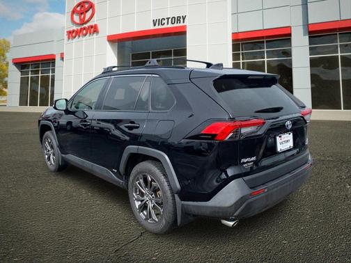 Midnight Black Metallic 2023 Toyota RAV4 Hybrid XLE Premium