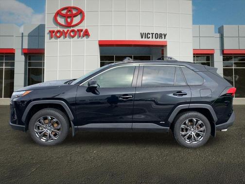 Midnight Black Metallic 2023 Toyota RAV4 Hybrid XLE Premium