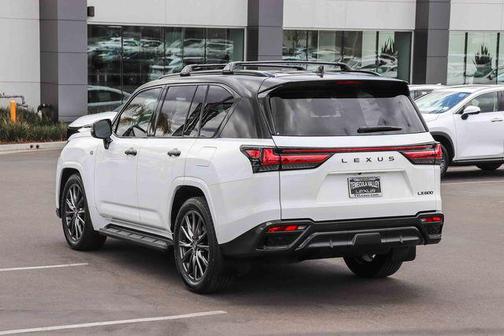 Ultra White 2024 Lexus LX 600 F SPORT