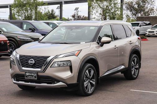 Champagne Silver Metallic 2022 Nissan Rogue Platinum