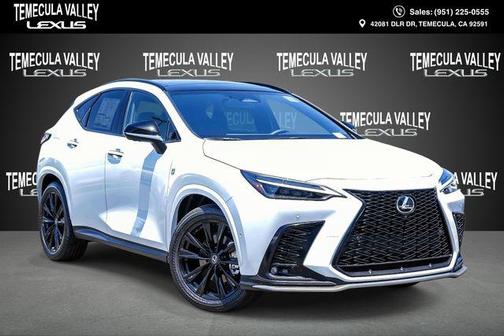 Ultra White 2026 Lexus NX 450h+ F SPORT Handling