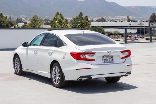 Platinum White Pearl 2021 Honda Accord LX 1.5T