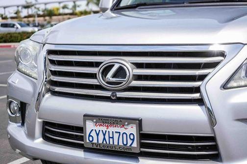 Mercury Metallic 2013 Lexus LX 570 Base