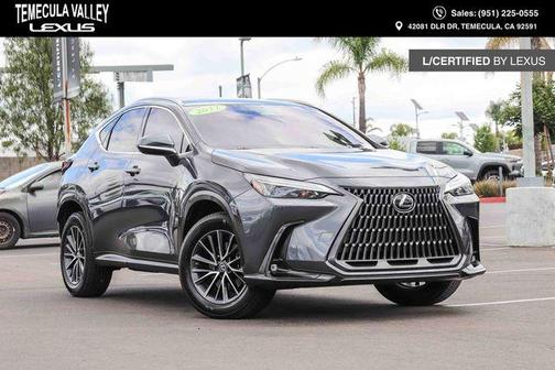 Cloudburst Gray 2022 Lexus NX 350 5 Door SUV 4X4