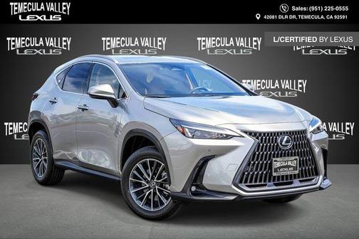 Atomic Silver 2025 Lexus NX 350h Premium