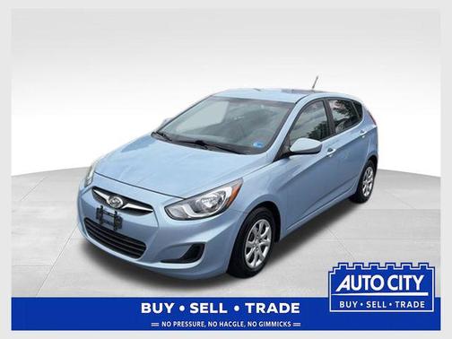 Clearwater Blue Metallic 2014 Hyundai Accent GS