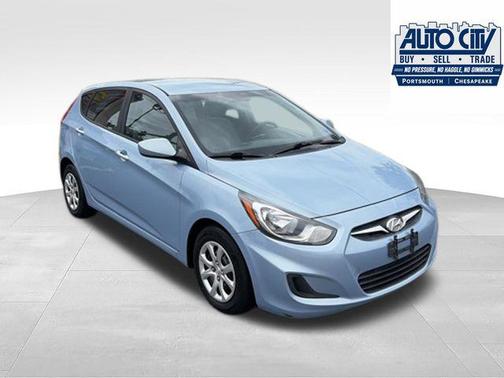 Clearwater Blue Metallic 2014 Hyundai Accent GS