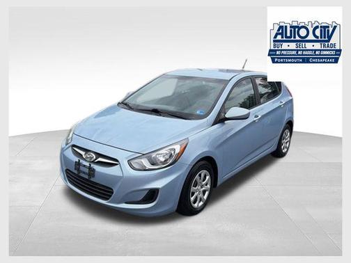 Clearwater Blue Metallic 2014 Hyundai Accent GS