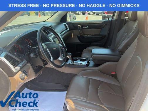 White Diamond Clearcoat 2013 GMC Acadia SLT-1