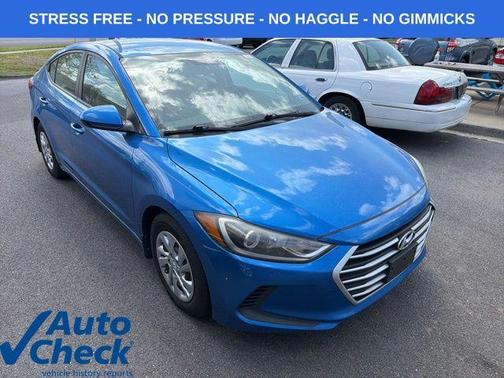 Electric Blue 2017 Hyundai ELANTRA SE