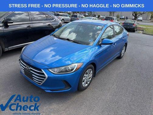 Electric Blue 2017 Hyundai ELANTRA SE