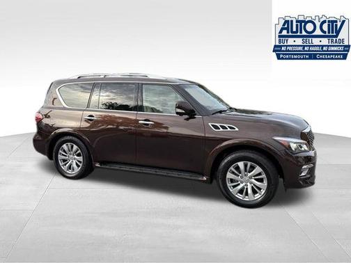 Mocha Almond 2017 INFINITI QX80 Base