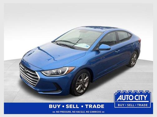 Electric Blue 2018 Hyundai ELANTRA SEL