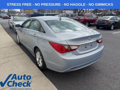 Iridescent Silver Blue Pearl Mica 2013 Hyundai SONATA GLS