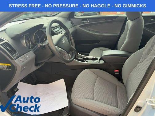 Iridescent Silver Blue Pearl Mica 2013 Hyundai SONATA GLS