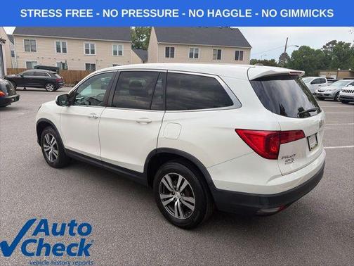 White Diamond Pearl 2016 Honda Pilot EX