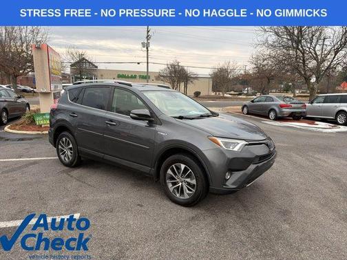 Magnetic Gray Metallic 2017 Toyota RAV4 Hybrid XLE