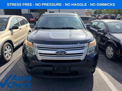 White Platinum Metallic Tri-Coat 2015 Ford Explorer XLT