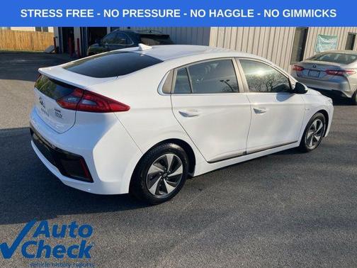 Ceramic White 2019 Hyundai IONIQ Hybrid SEL