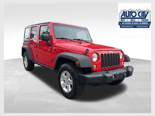 Firecracker Red Clearcoat 2017 Jeep Wrangler Unlimited Sport
