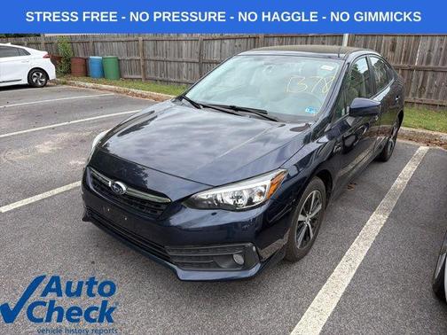 Dark Blue Pearl 2021 Subaru Impreza Premium