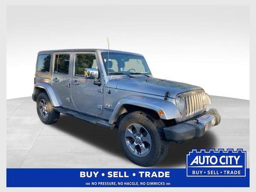 Billet Silver Metallic Clearcoat 2017 Jeep Wrangler Unlimited Sahara