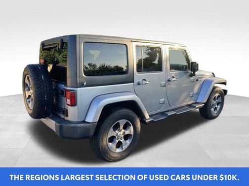 Billet Silver Metallic Clearcoat 2017 Jeep Wrangler Unlimited Sahara