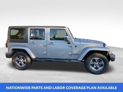 Billet Silver Metallic Clearcoat 2017 Jeep Wrangler Unlimited Sahara