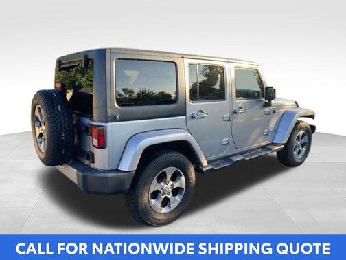 Billet Silver Metallic Clearcoat 2017 Jeep Wrangler Unlimited Sahara