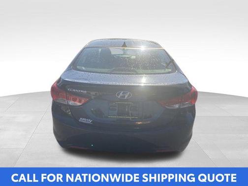Midnight Black Mica 2012 Hyundai ELANTRA GLS