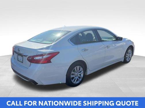 Glacier White 2017 Nissan Altima 2.5 S