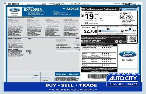 Tuxedo Black Metallic 2015 Ford Explorer XLT