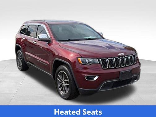 Velvet Red Pearlcoat 2017 Jeep Grand Cherokee Limited
