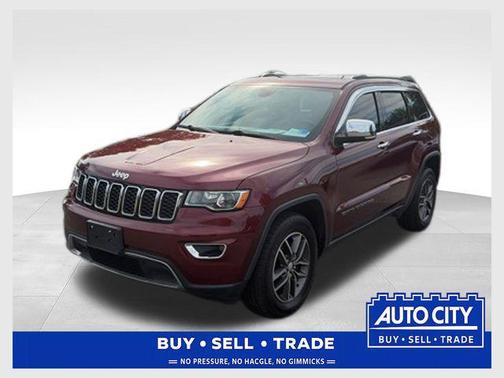 Velvet Red Pearlcoat 2017 Jeep Grand Cherokee Limited