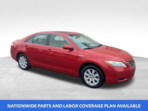 Barcelona Red Metallic 2009 Toyota Camry Hybrid SE